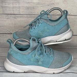 Under Armour Drift RN Women’s Size 9 Mineral Teal Blue Running Sneaker Shoes